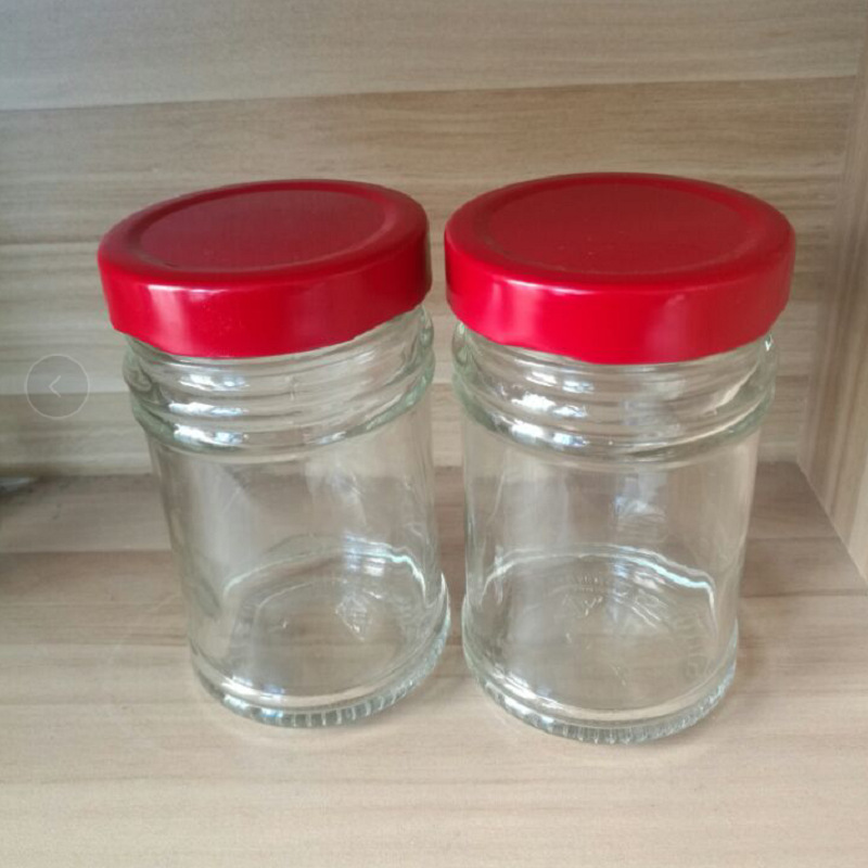 厂家供应220ml高盖真好酱菜瓶双横线辣椒酱玻璃瓶高口蜂蜜瓶