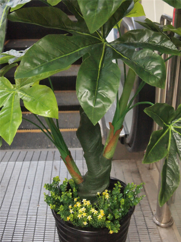 仿真螺纹香雪兰室内室外软装摆假花落地