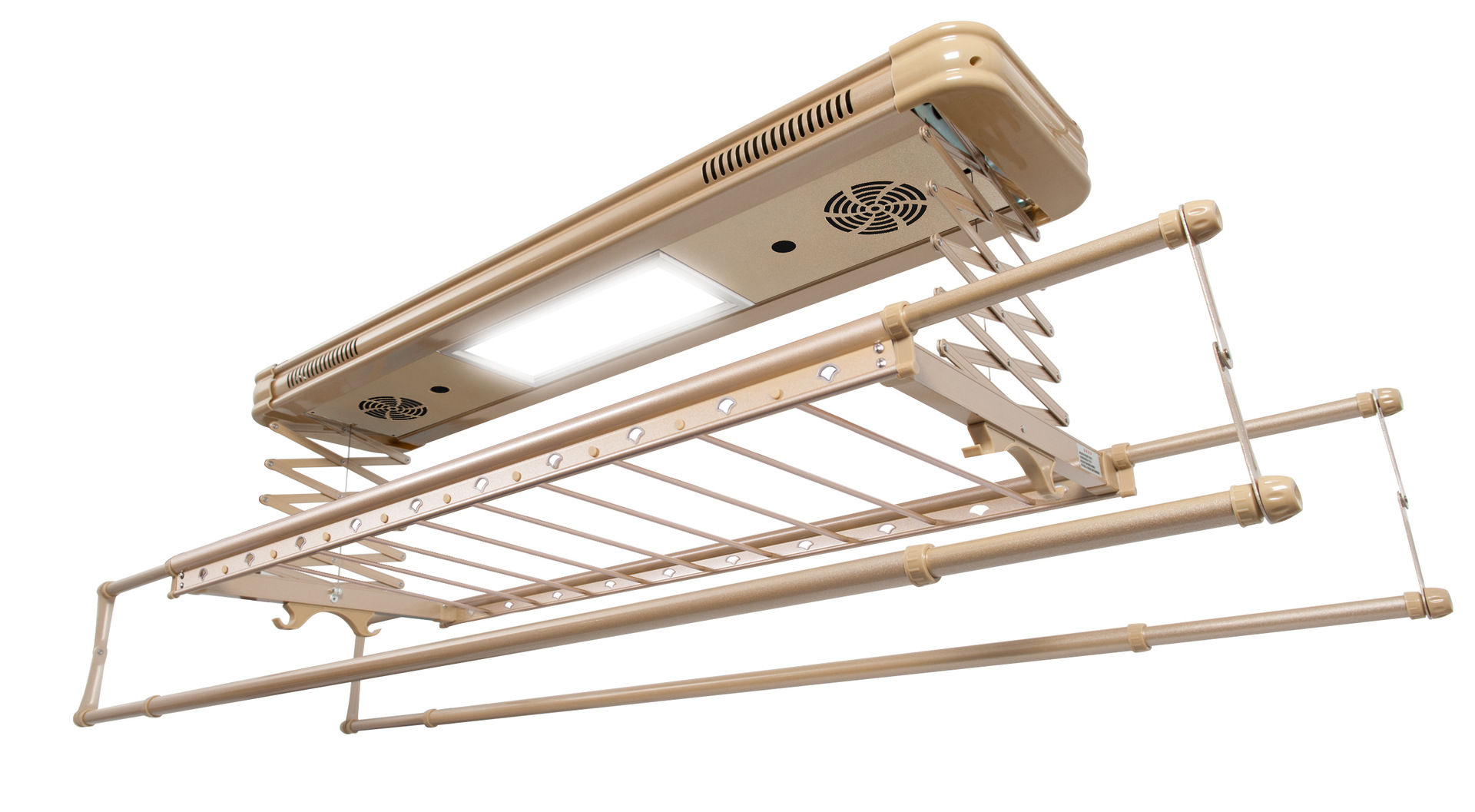 家用阳台衣架晒衣机全自动伸缩晾衣架室内升降智能电动晾衣架批发