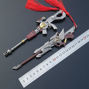 荣耀英雄武器百里守约静谧之眼长枪绝影神枪模型道具玩具