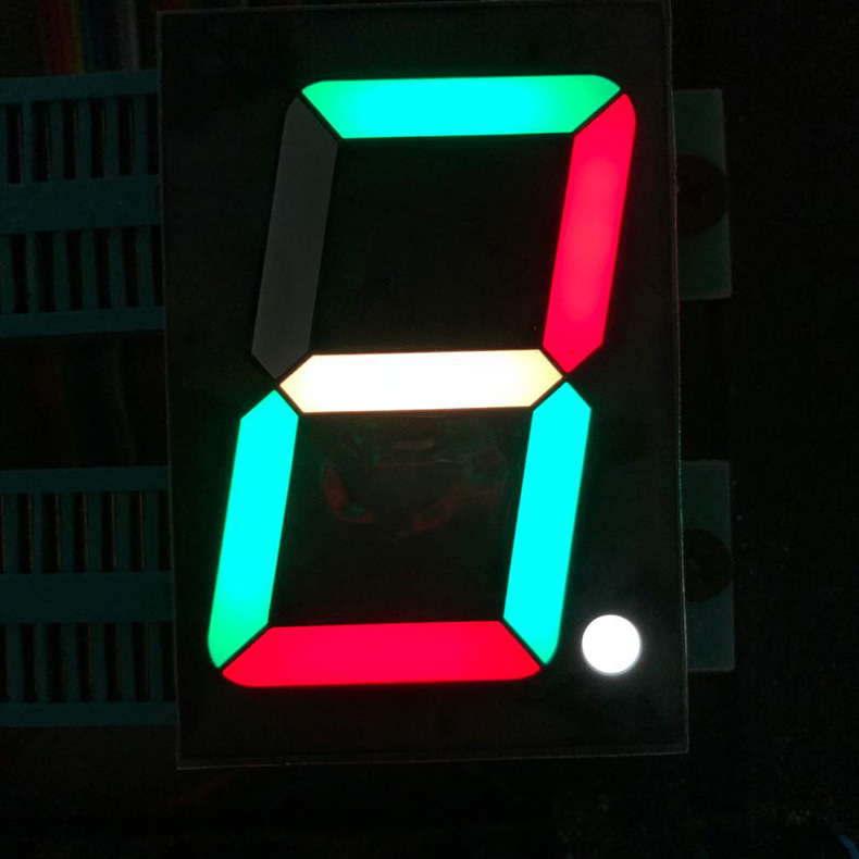 8单八双色led数码管