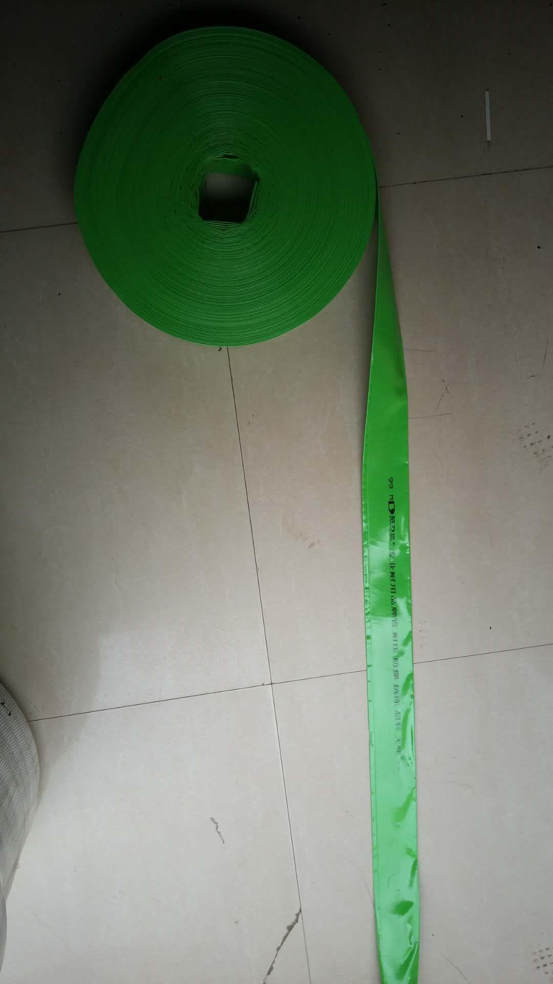 厂家自销金福高强度绿色水带 抽水带 高压强水带 排污水带