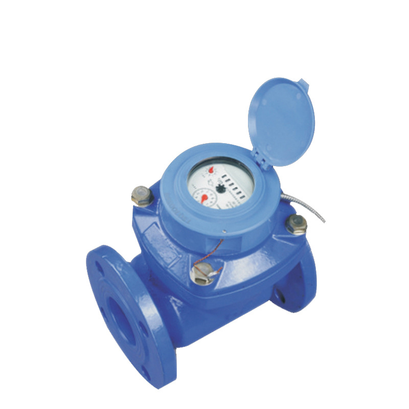 光电直读式可拆卸铁壳远传有线水表rs485/mbus远程抄表水表大口径