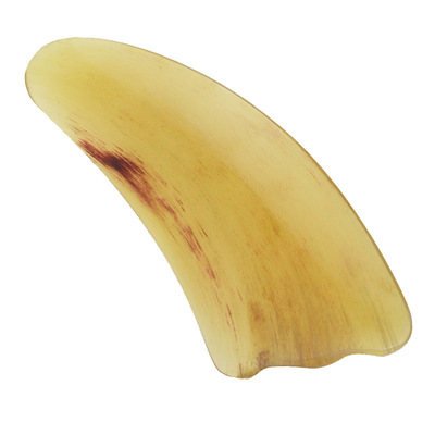 天然羊角加厚刮痧板 美容按摩三角片羊角刮痧片厂家批发