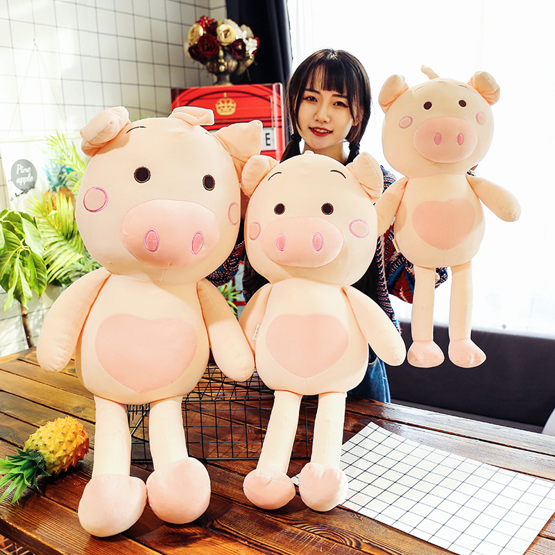 创意新款稀饭兔毛绒玩具公仔可爱娃娃流氓兔抱枕情侣玩偶礼物批发