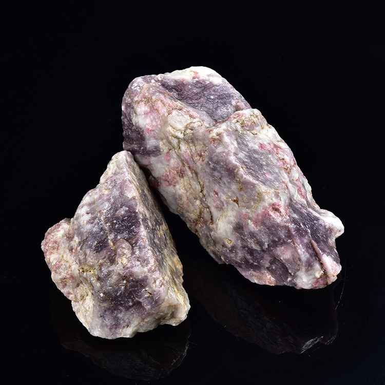 厂家定制 天然水晶 碧玺梅花碧玺摆件 手链吊坠 原石碎石批发