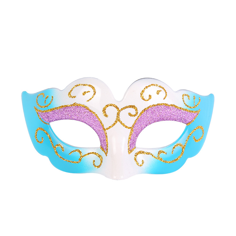 Factory Direct Sales Masquerade Festival Party Sample Halloween Painted Fox Mask Wholesale