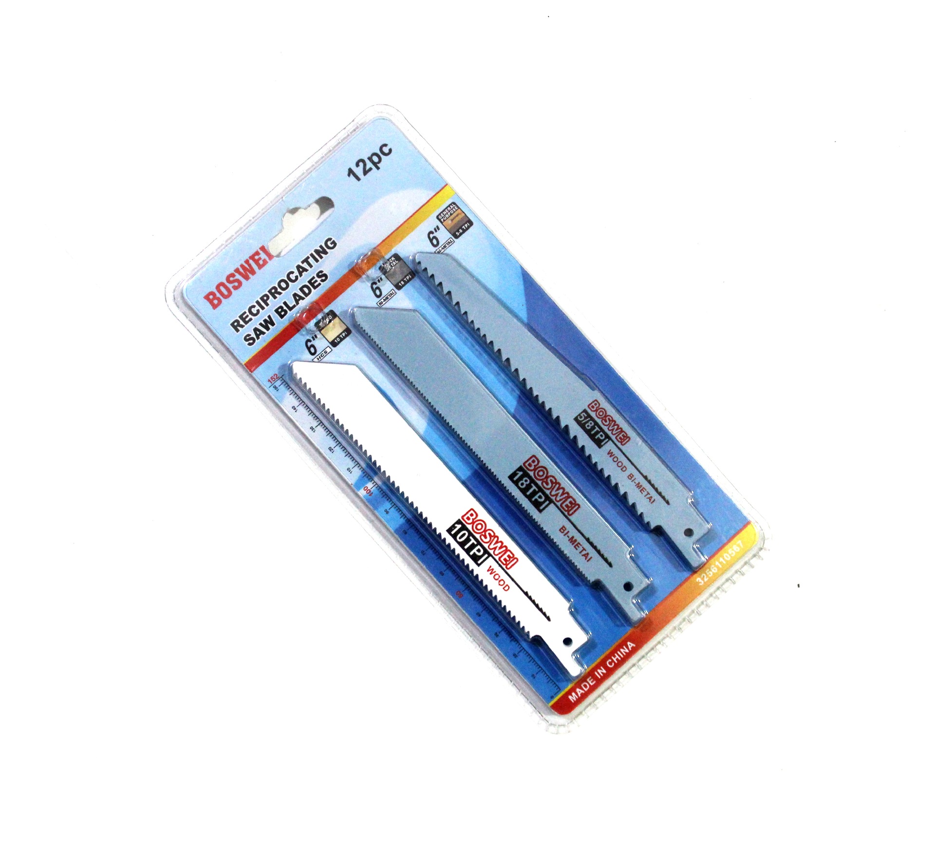 亿威生产马刀往复锯条12支混装6寸18t6寸10t6寸5-8t金属木材塑料