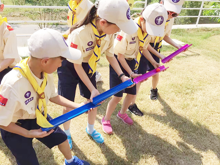 珠行万里 u型槽高山流水能量传输 拓展训练游戏道具器材厂家直销