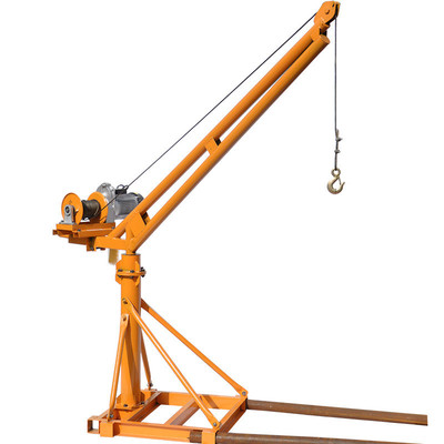 厂家直销小型吊机400/500kg公斤家用电动220v室外吊运机提升机9