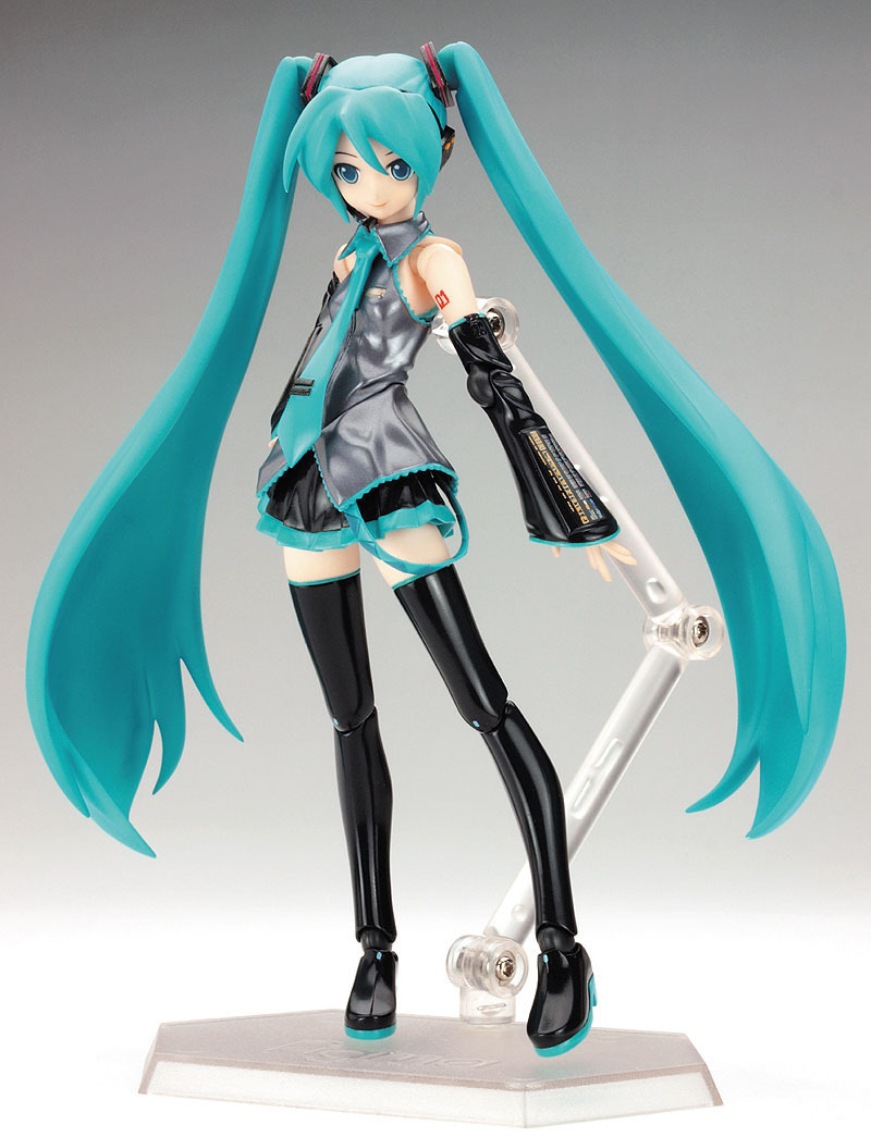 figma 014# 初音未来 虚拟歌手 葱娘 miku 关节可动 手办模型