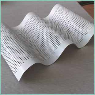 5mm厚氟碳烤漆室内外幕墙穿孔铝板