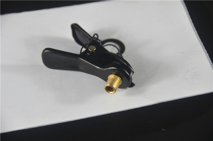 英式夹子充气嘴老款气嘴头一体打气嘴打气筒配件批发英嘴夹子气嘴