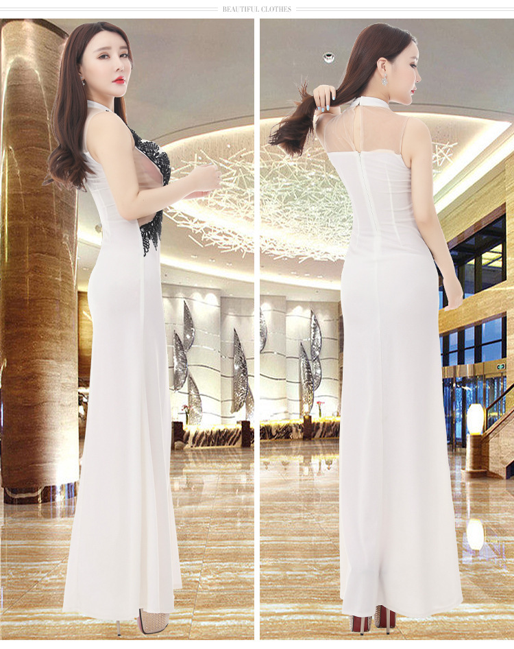 夜场晚礼服性感连衣裙女宴会演出酒吧ktv佳丽小姐工作服厂家批发