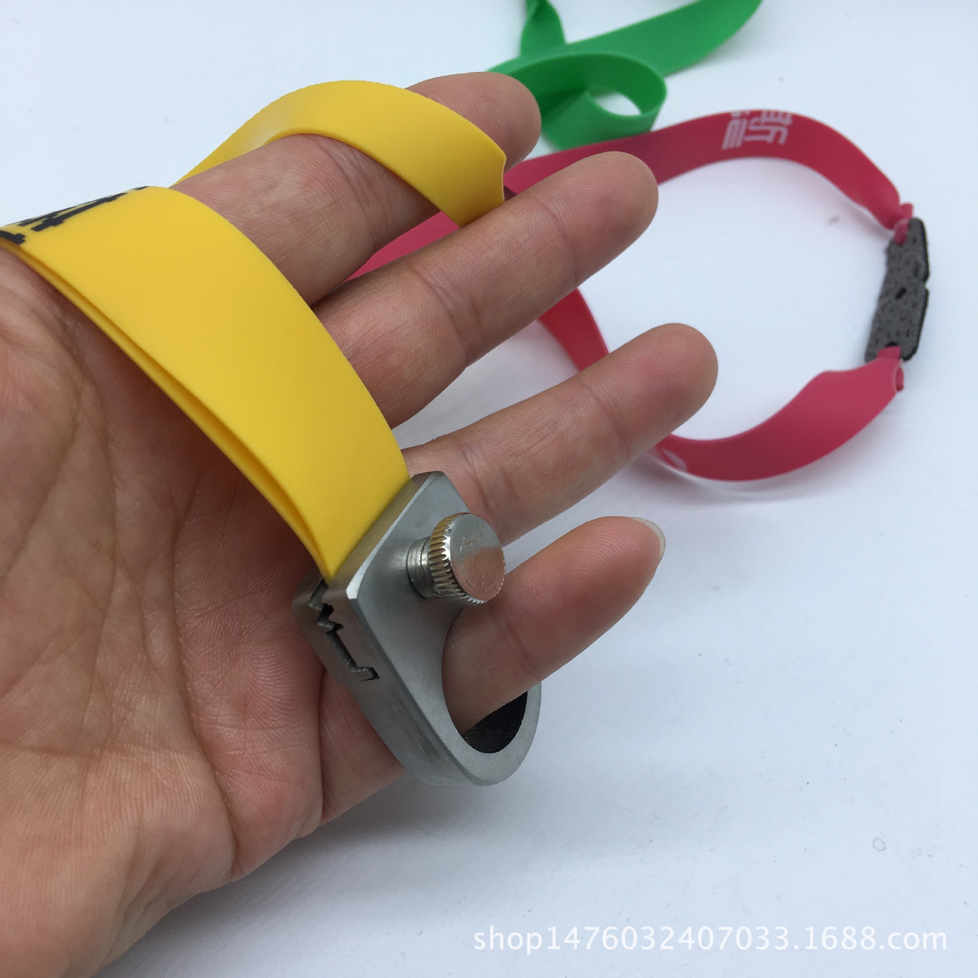 304不锈钢线切无架快压指环有架扁皮免绑无架弹弓线切割快压无架