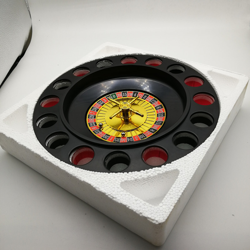 俄罗斯转盘转转乐游戏 棋牌娱乐场所ktv聚会助兴喝酒罚酒玩具