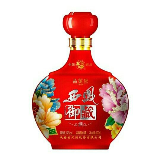 陕西特产 直销 西凤御藏品鉴级白酒 浓香型52度 500ml*6 量大从优