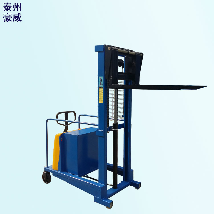 供应经济型半自动平衡重式升降叉车 电动托盘堆垛车 小型叉车