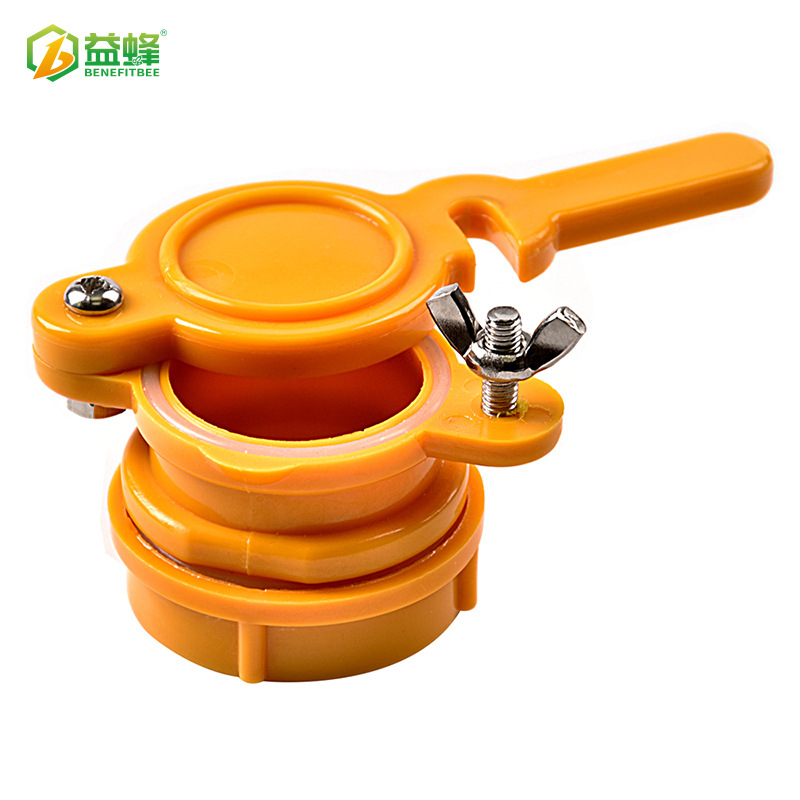 益蜂养蜂工具 水龙头 摇蜜机配件 高质量尼龙出蜜口 打糖流蜜口