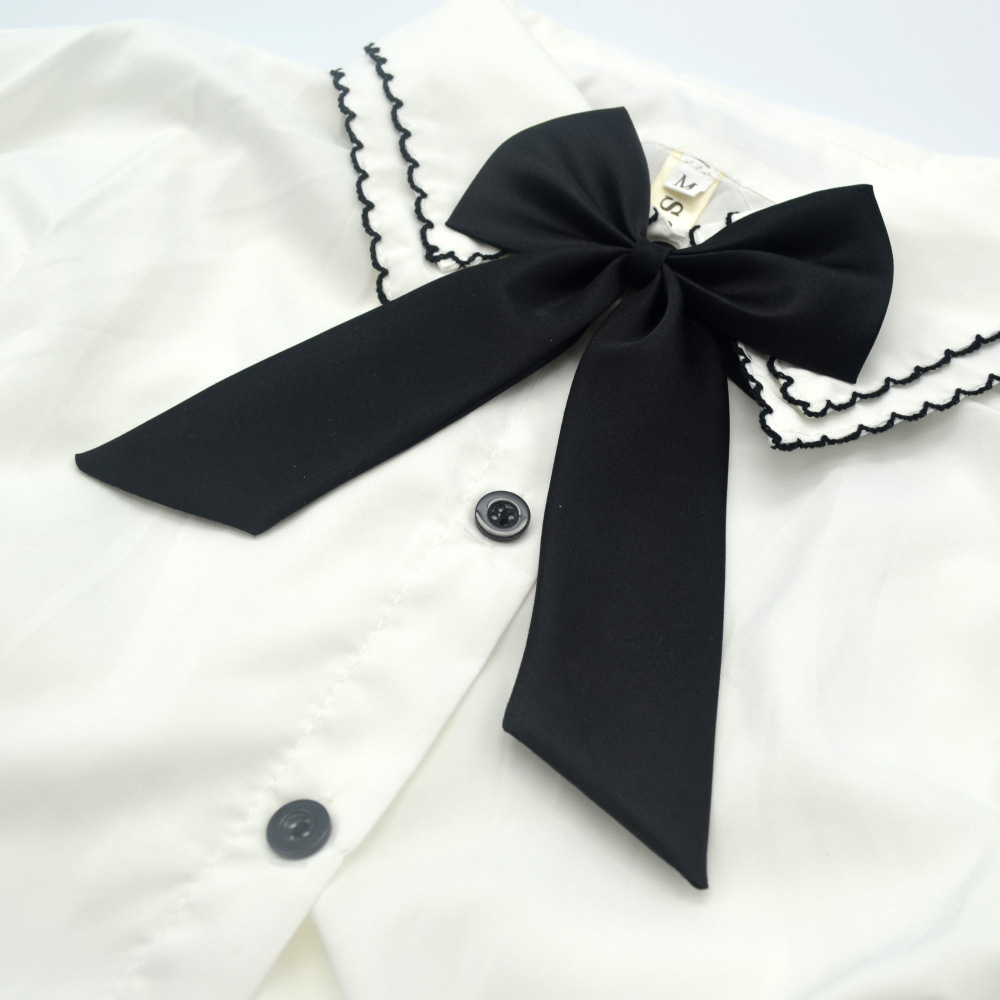 韩版职业正装学院风女士哑光日式领结领花表演活动蝴蝶结学生制服