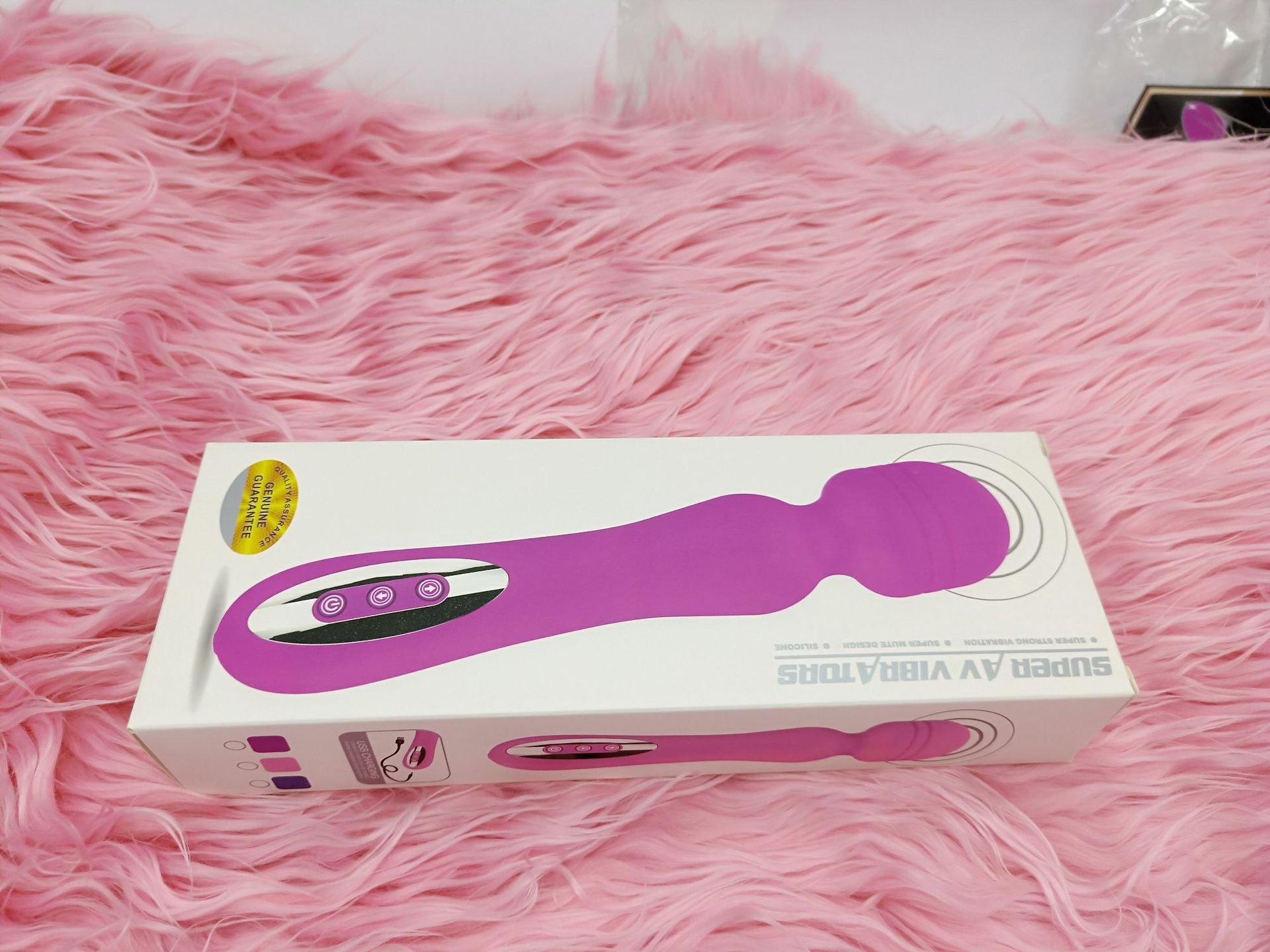 九度 魔力充电震动棒 振动av棒 女用器具 成人情趣性用品