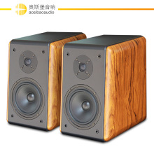 SQ670 6寸 木质手工hifi音箱发烧 音响 无源2.0书架音箱对箱