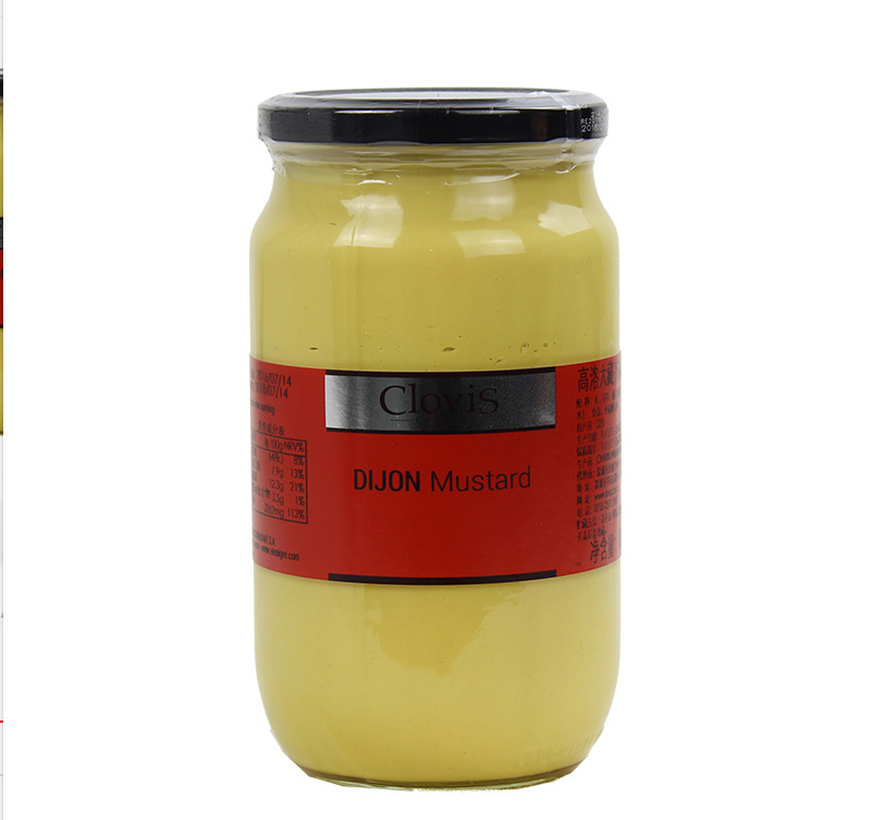 高洛大藏芥末调味酱830g法芥法式西餐调味品第戎芥末酱批发芥末酱
