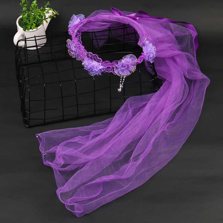 皇冠头纱 儿童花环 厂家直销 景区旅游热销产品 新娘头饰 发箍