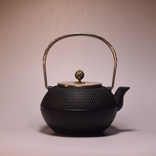 新款颗粒小丁壶 手工铸铁壶日本南部茶壶功夫茶具茶壶古玩收藏
