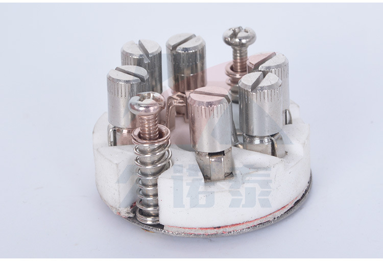 热电偶 热电阻 六芯耐震接线柱 线缆陶瓷接线端子六位陶瓷接头