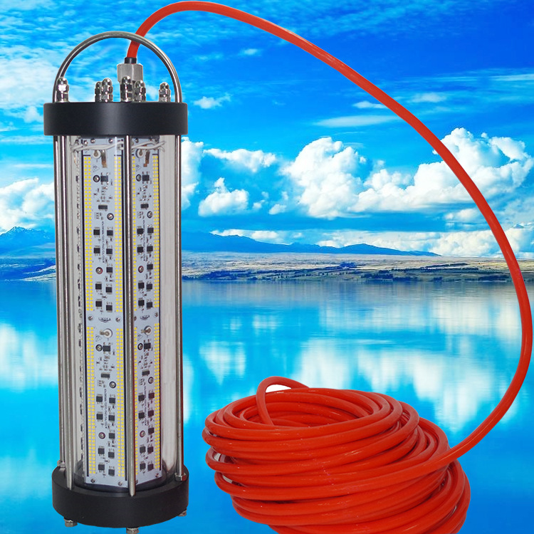 集鱼灯厂家水下led诱鱼灯捕鱼灯大功率钓鱼灯鱿鱼灯导鱼灯筏钓灯