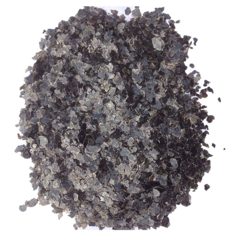 供应黑色云母片 彩色岩片 黑色岩片 规格齐全