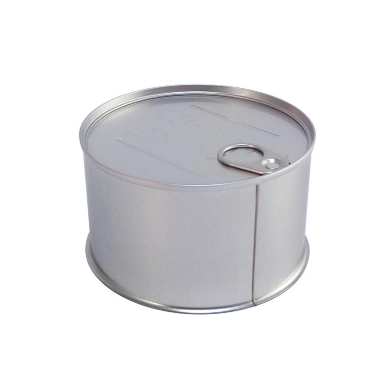 定制圆形马口铁食品包装罐头盒配易拉盖 厂家直销品质保证