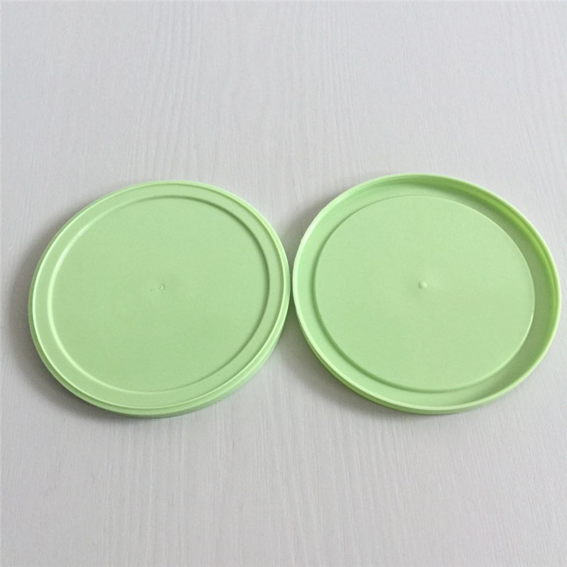 厂家定制塑料盖 圆形奶粉盖 401防尘胶盖 直径10cm盖子