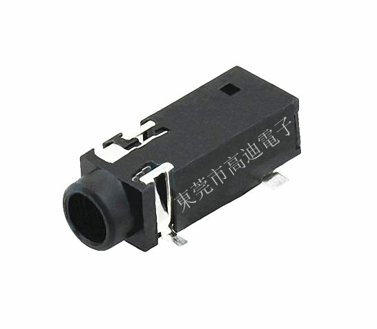 贴片音频插座5脚,贴片声频母座五脚,双声道音频插座5脚