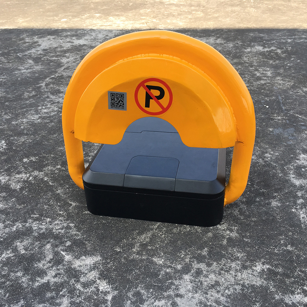 遥控车位锁厂家供手机智能app电子铝合金汽车车库停车位自动地锁