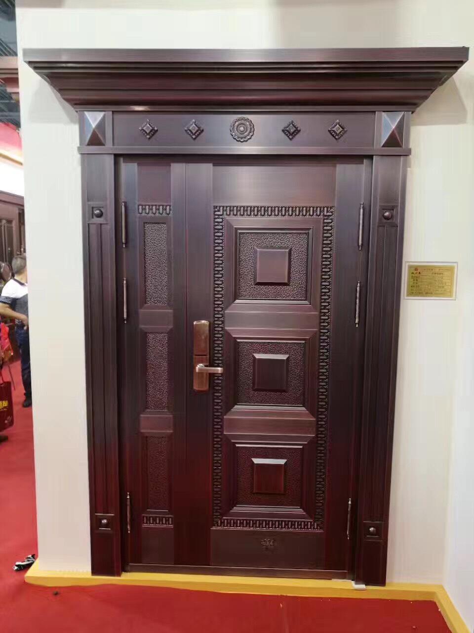 铜门厂家纯铜门钢铜门酒店大门别墅大门庭院门会所门铜门私人