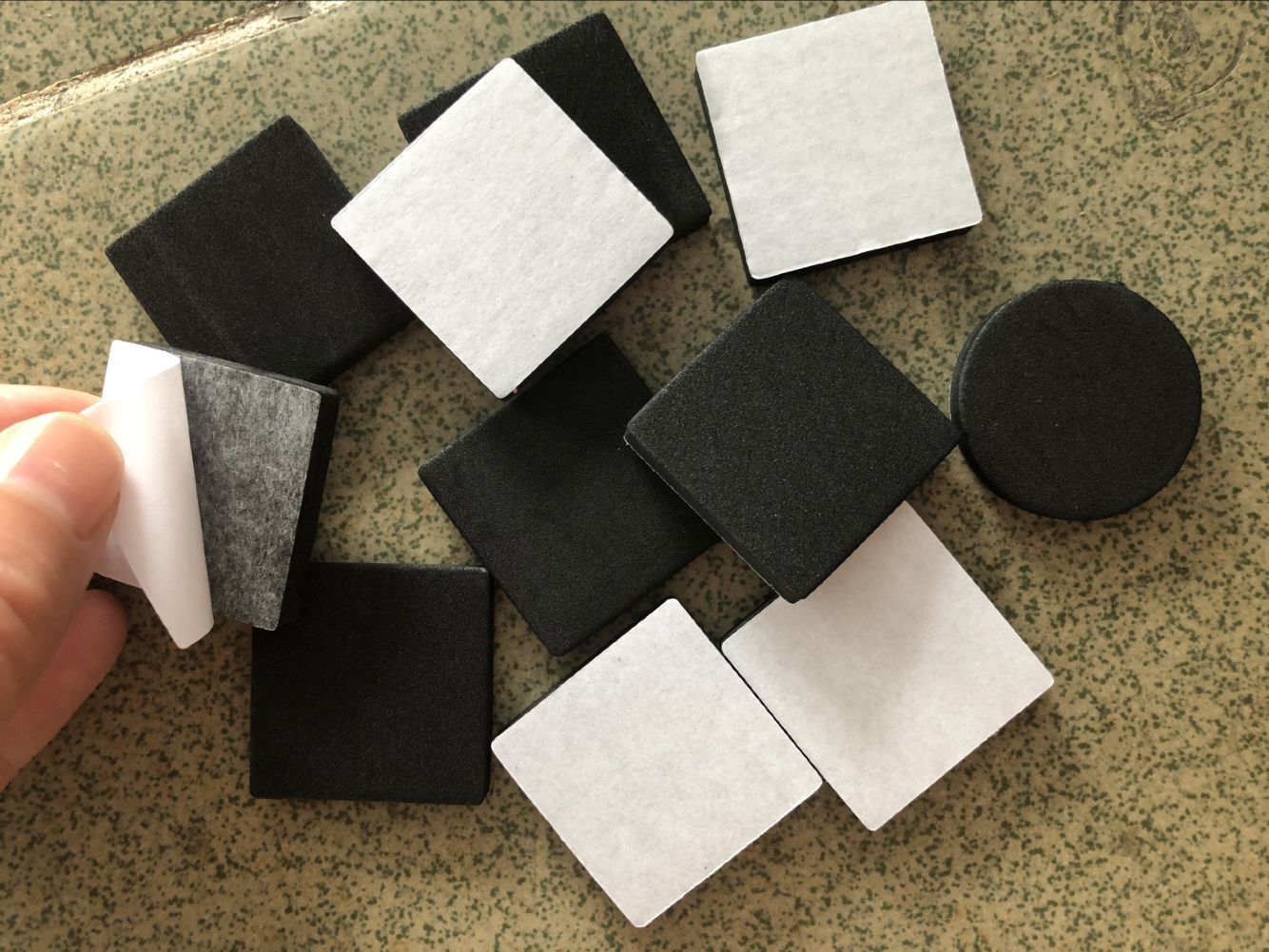 自粘eva泡棉垫eva海绵泡沫胶贴泡棉胶贴厂家直供质量可靠