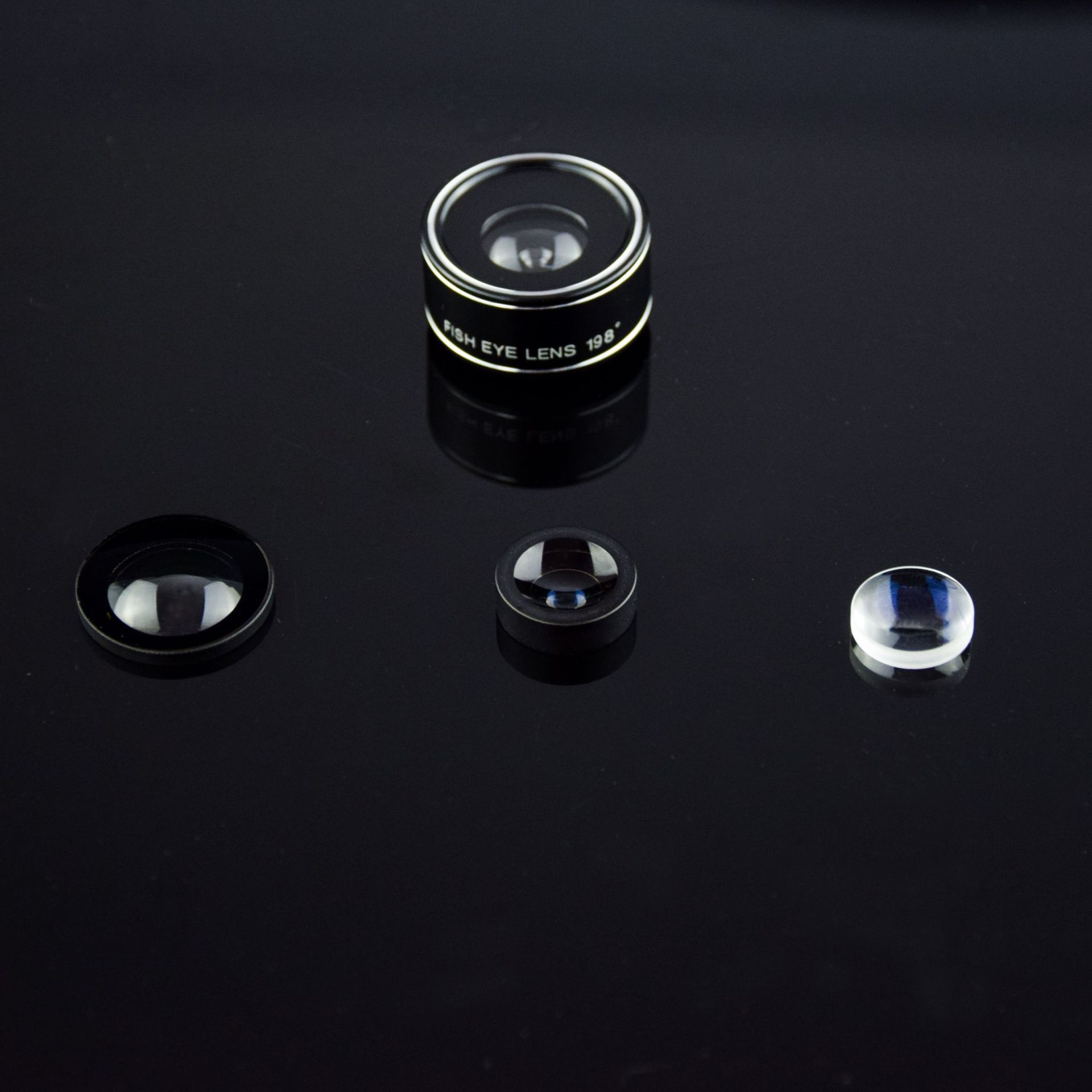 63x三合一手机镜头玻璃套装广角微距鱼眼光学镀膜透镜