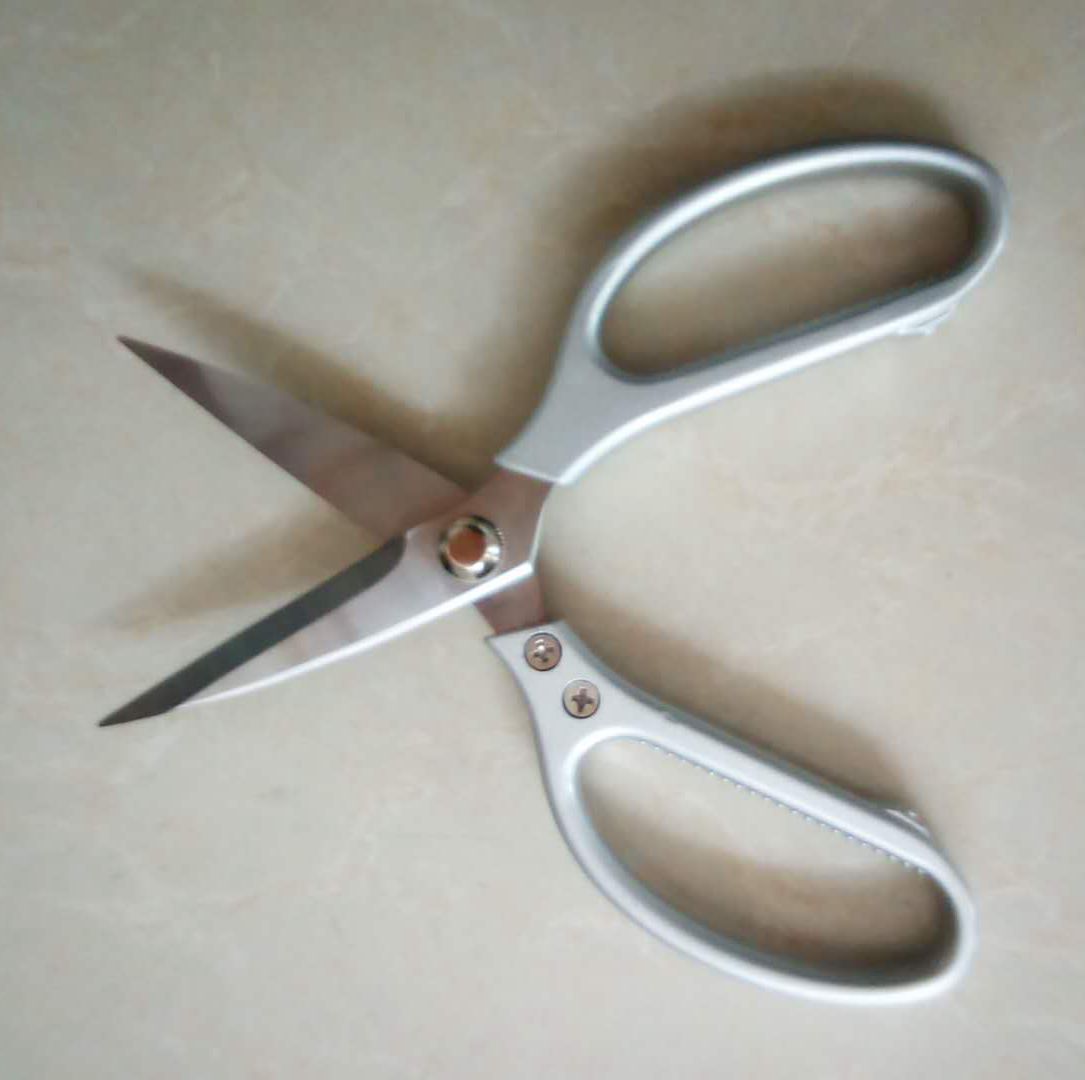 阳江厨具厨用剪刀工厂直销铝合金厨房剪刀鸡骨剪