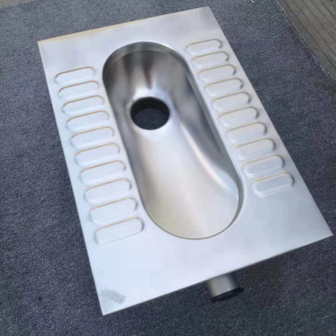 304不锈钢蹲便器 监狱厕所蹲式大便盆公共厕所蹲便池学校蹲便器