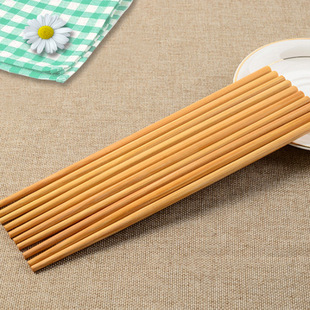 防霉防滑竹制长筷子家用竹筷餐具碳化筷子无漆无蜡筷子可定制加工
