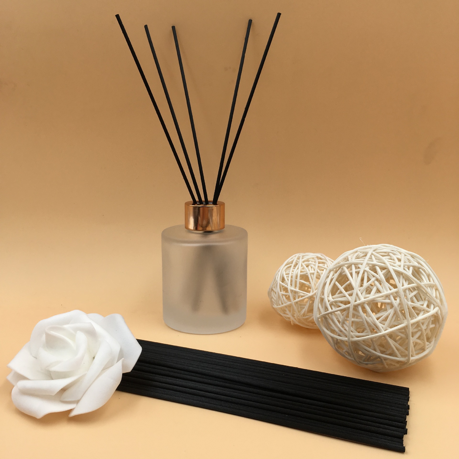 厂家直销纤维棒黑色3mm室内空气清新无火香薰配件香薰纤维挥发棒