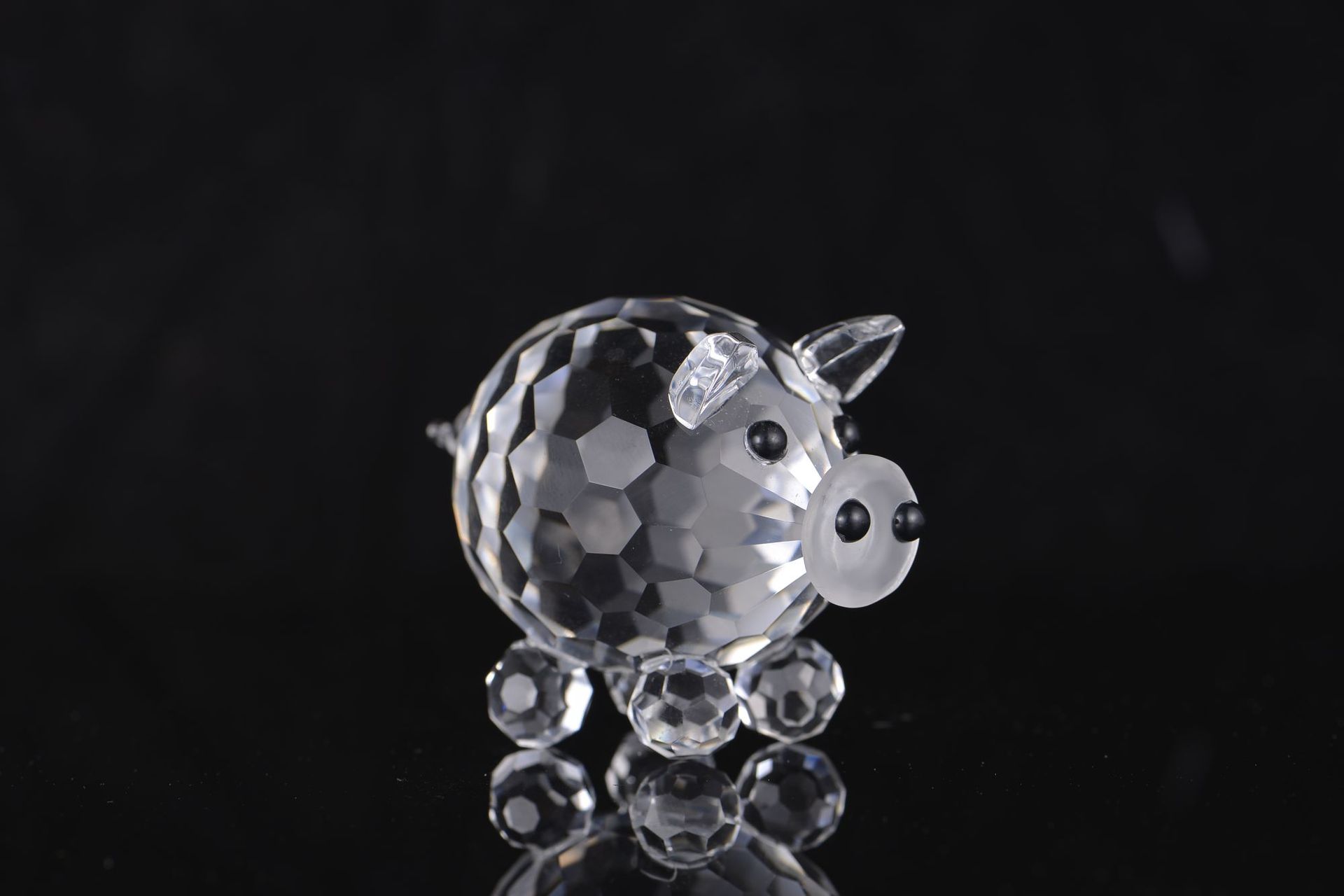 水晶猪摆件 客厅创意装饰摆件 节日礼物 厂家直销