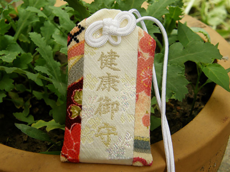 和风京都东寺父母长辈护身符锦囊福袋如来药师健康祈福御守挂件