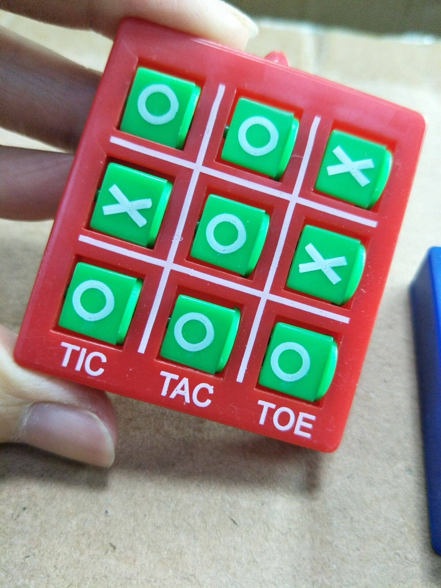 tac tic toe game游戏 ox棋 益智塑料玩具 井字游戏棋 游戏棋