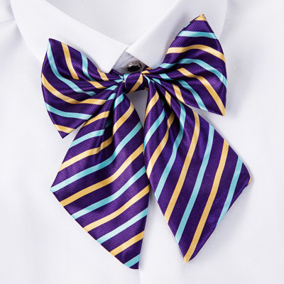 职业领花女士韩版蝴蝶结 空姐银行酒店工作装丝巾领带jk校服领结