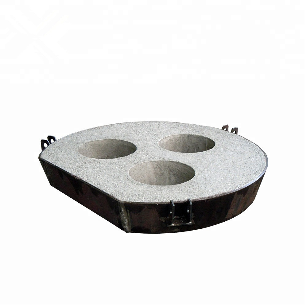 耐火材料厂家 来图询 中频炉电炉预制块 炉盖预制件 炉顶预制件