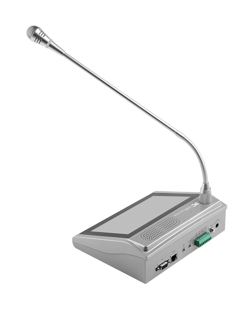 itc话筒话筒(桌面式对讲,广播话筒-带7英寸触摸屏显示)t-7702a