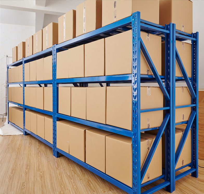 中小型货架重力式重型货架标准货架4层仓储库房货架加厚定制货架